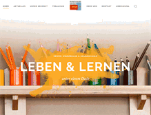 Tablet Screenshot of montessori-offenburg.de